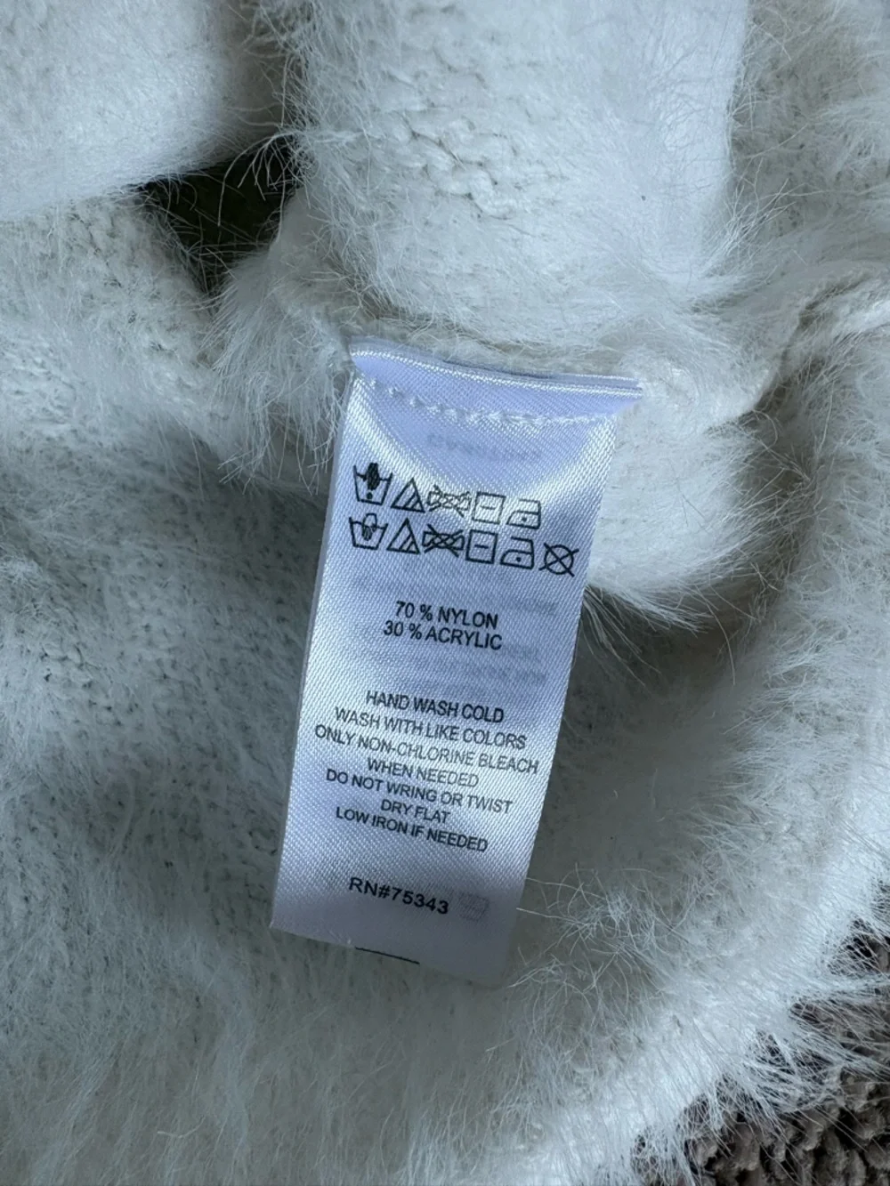 Soft Fuzzy Sweater - Picture 5 of 5